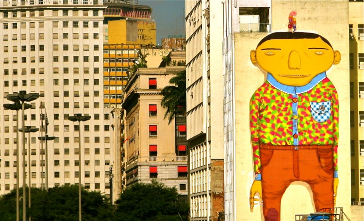 Os gêmeos e o colorido de São Paulo - Modo Meu